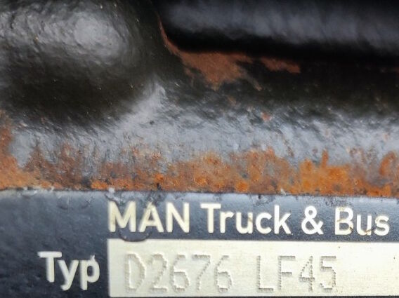 motore MAN TGX D2676 LF45 EURO 6 per camion MAN TGS - TGX