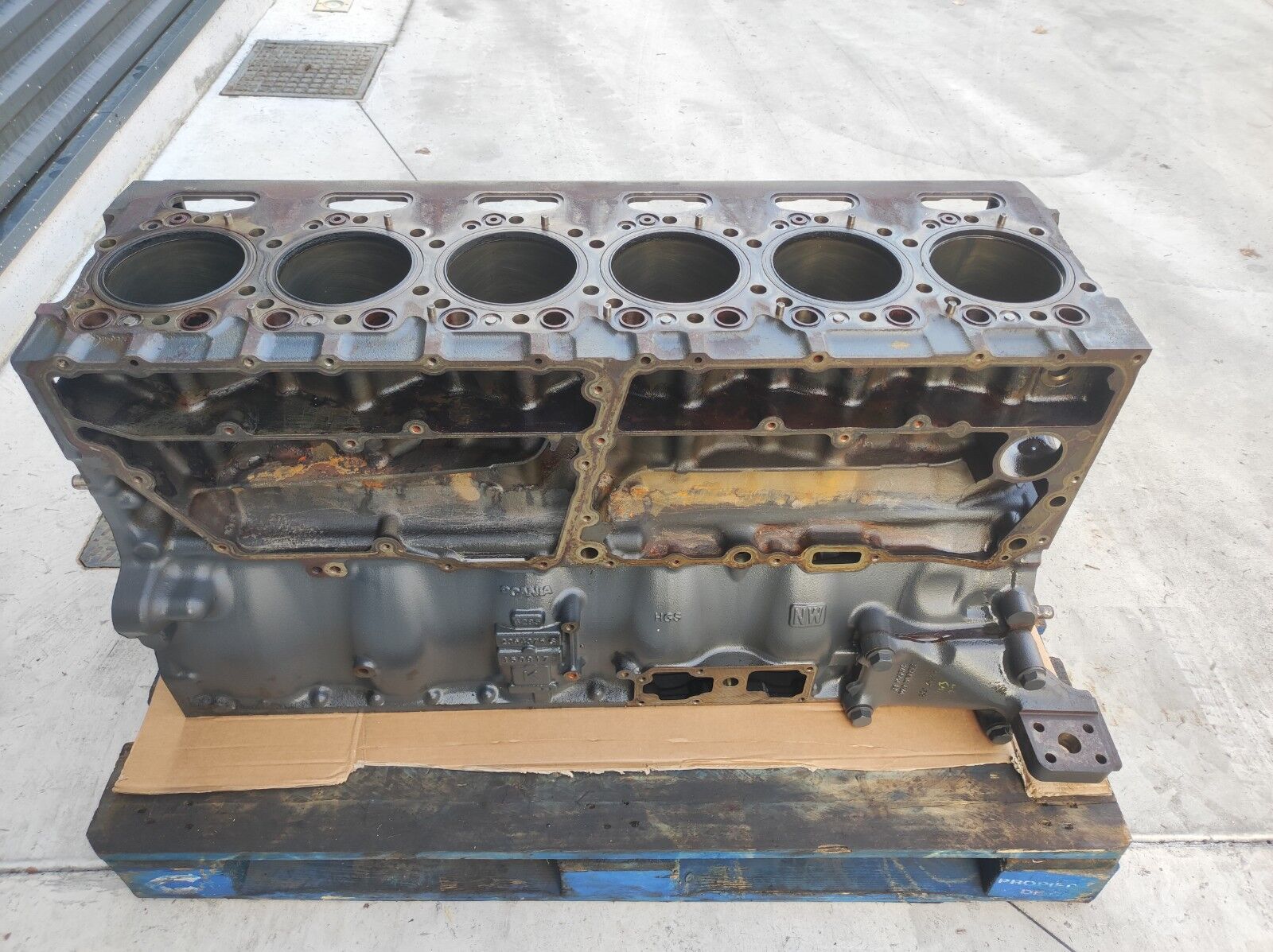 motore SCANIA BLOCK DC13 crankcase per camion SCANIA New Generation "S"