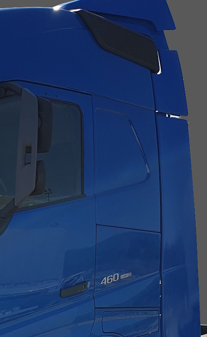 spoiler VOLVO FH EURO 6 per camion VOLVO Globetrotter (no XL)