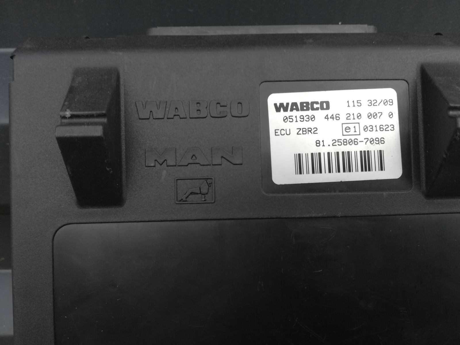 centralina MAN ECU, EBS, EDC, etc. per camion MAN TGA TGX TGS TGL TGM